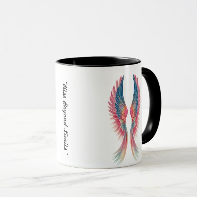 "Himlenskt ljusomfamning" Mugg (Framsida höger)
