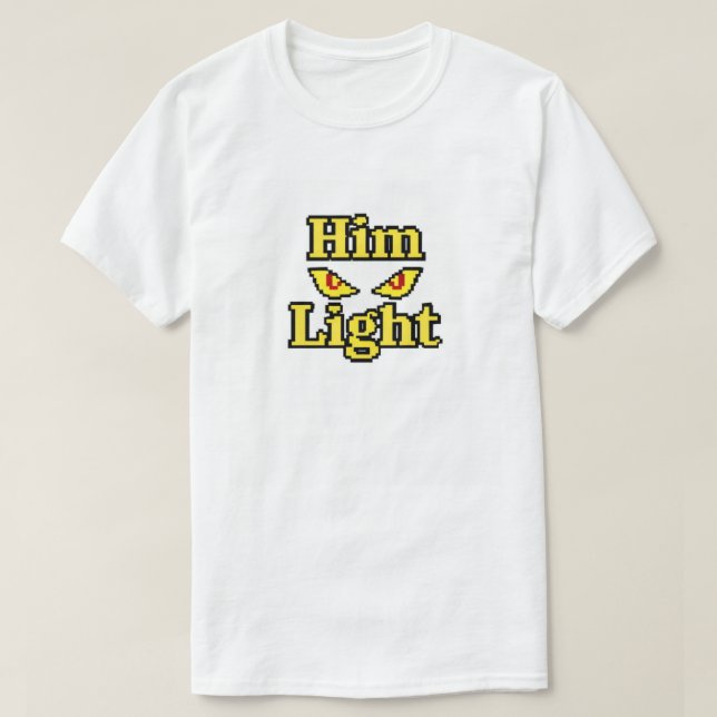 HimLight Pixelerad T Shirt (Design framsida)
