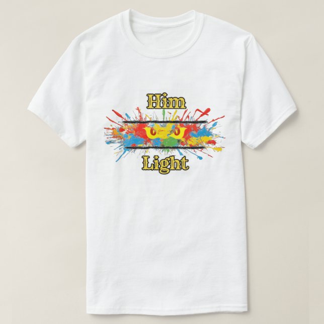 HimLight Splatter T Shirt (Design framsida)