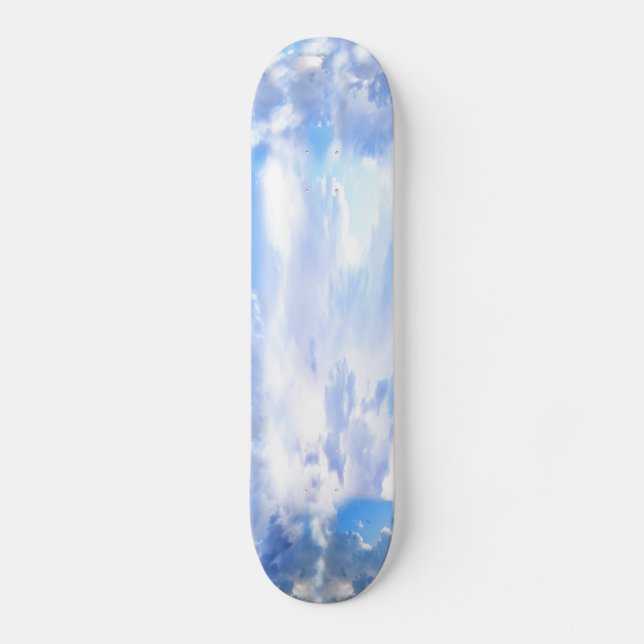 Himmel är den begränsada upplagaskateboarden skateboard bräda 21,5 cm (Framsida)