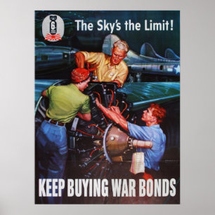 Himmel begränsaaffischen! poster