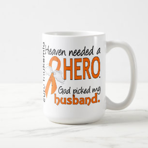 Himmel behövde en hjältemakeLeukemia Kaffemugg