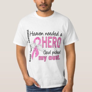 Himmel behövde en hjältemosterbröstcancer tee shirt
