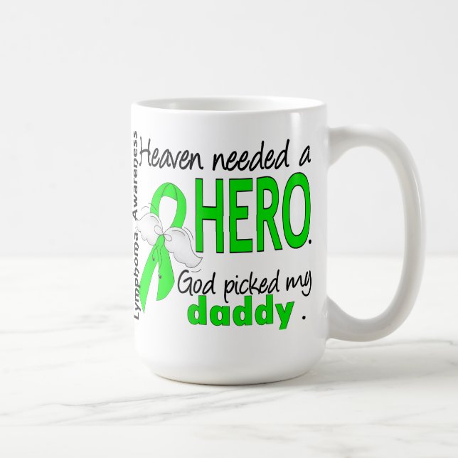 Himmel behövde en hjältepappalymfkörtelcancer kaffemugg (Höger)