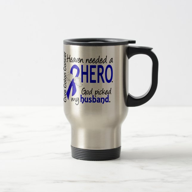 Himmel behövde en make för hjältekoloncancer resemugg (Höger)