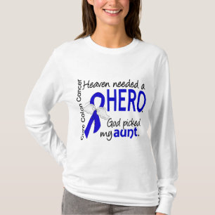 Himmel behövde en moster för hjältekoloncancer t shirt