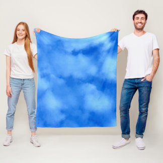 Himmel Blå himmel, Fleece Blanket, Medium 50 x 60 