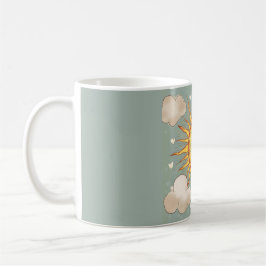 Himmel Blue Mamma Mugg - du gör min värld ljusare