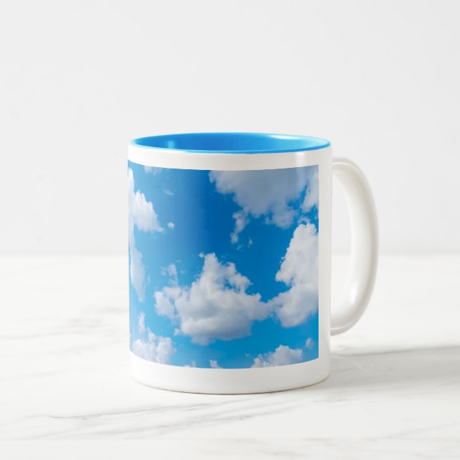 Himmel Blue Mugg Baby blue Färg (Framsida höger)