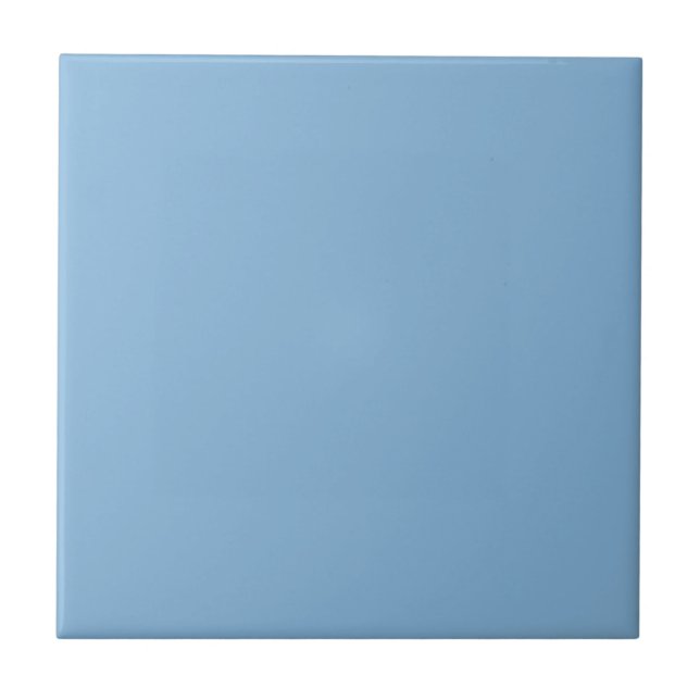Himmel Blue Solid Färg | #85b5da Kakelplatta (Framsidan)