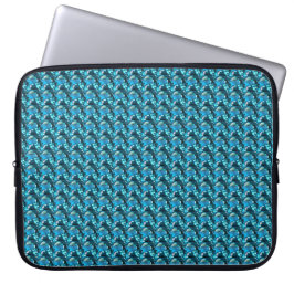 Himmel Blue Topaz Cushion Gemstone Laptop Fodral