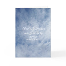 Himmel Bror Hustru Personlig Bröllopsdag