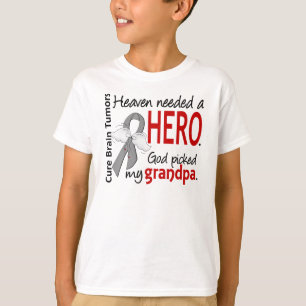 Himmel för hjärnTumors behövde en hjältemorfar T-shirt
