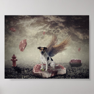 himmel för hund poster