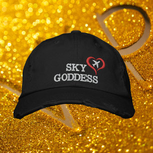Himmel guddess typografi, väder, Personlig Broderad Keps