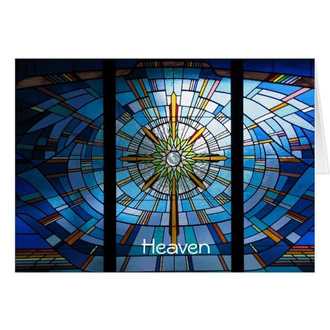 Himmel Hälsningskort (Framsidan Horizontal)