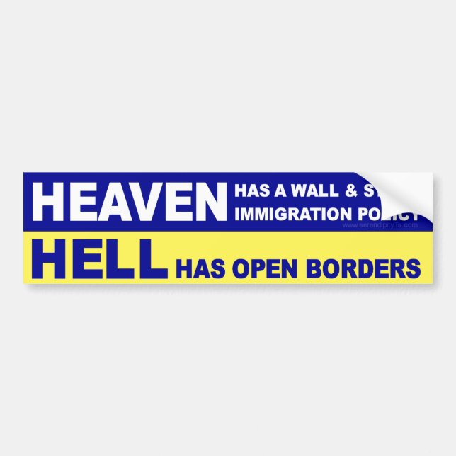 Himmel har en vägg bildekal (Framsidan)