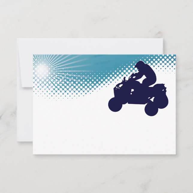 himmel, hög atv inbjudningar (Framsida)