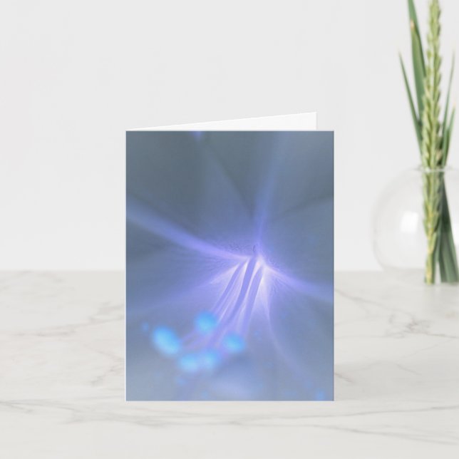 Himmel i ett vildblommasympatikort kort (Framsida)