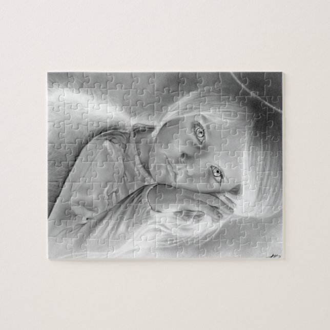 Himmel lite ängelpussel pussel (Horisontell)