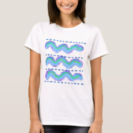 Himmel Och Bränning Sommar Randig T Shirt