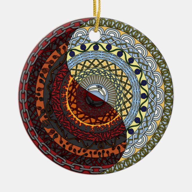 Himmel och Helvetes Ornament (Framsidan)