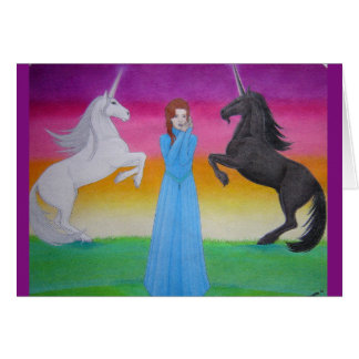 Himmel-Överfört Hälsningskort