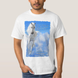 Himmel på jordhäst t-shirt