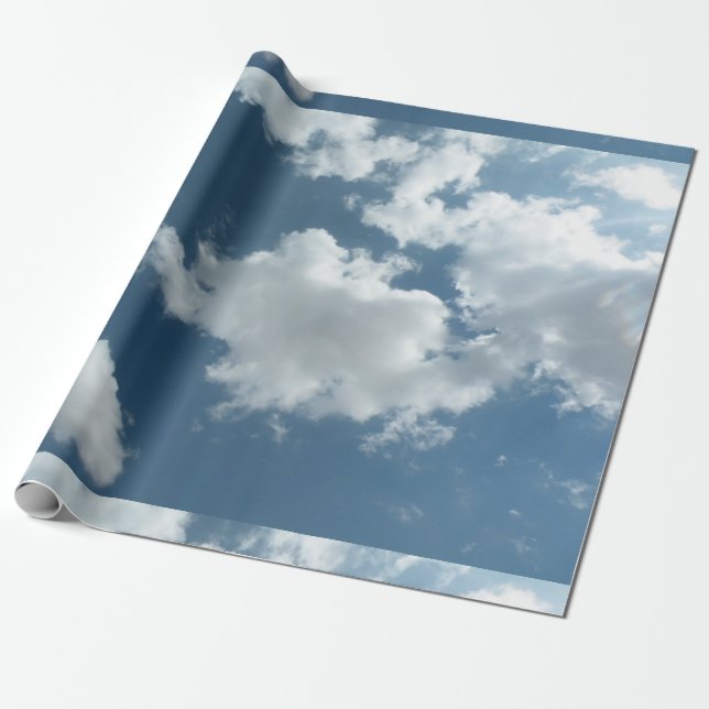 Himmel Presentpapper (Utrullad)