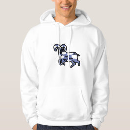 Himmel Ram Zodiakos Tröja – Vädurens Identitetspre Hoodie