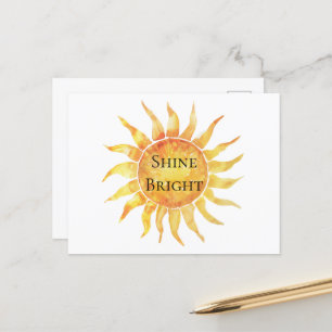 Himmel Sol Shine Bright Vykort