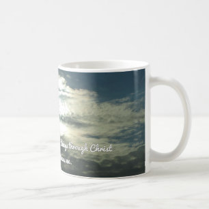 Himmel tänder kaffemugg