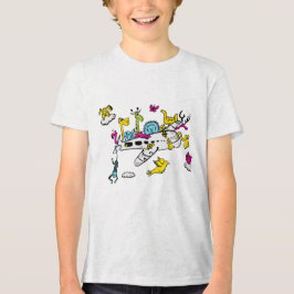 "Himmel Unge Äventyr Tee" ✈️ 🐾 T Shirt