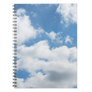 himmel, väder, natur, vit, blå, moln, solljus anteckningsbok