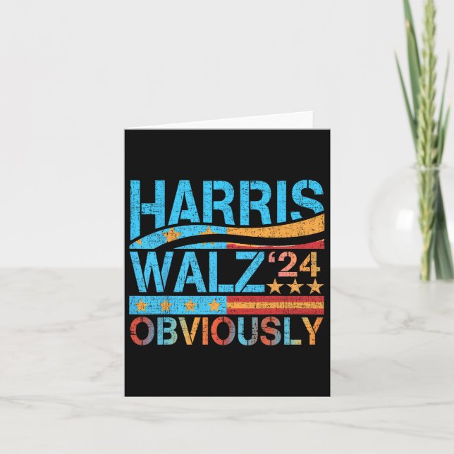 Himmel! Val av Harris Waltz 2024 Kort (Framsida)