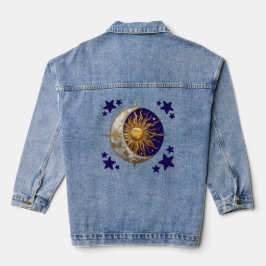 Himmel Whimsical Celestial Denim Jacka