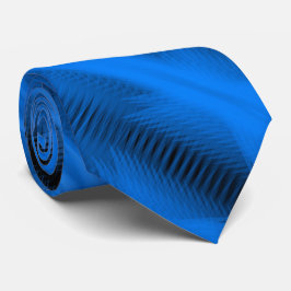 Himmelblå futuristisk abstrakt diagonal mönsterkon slips