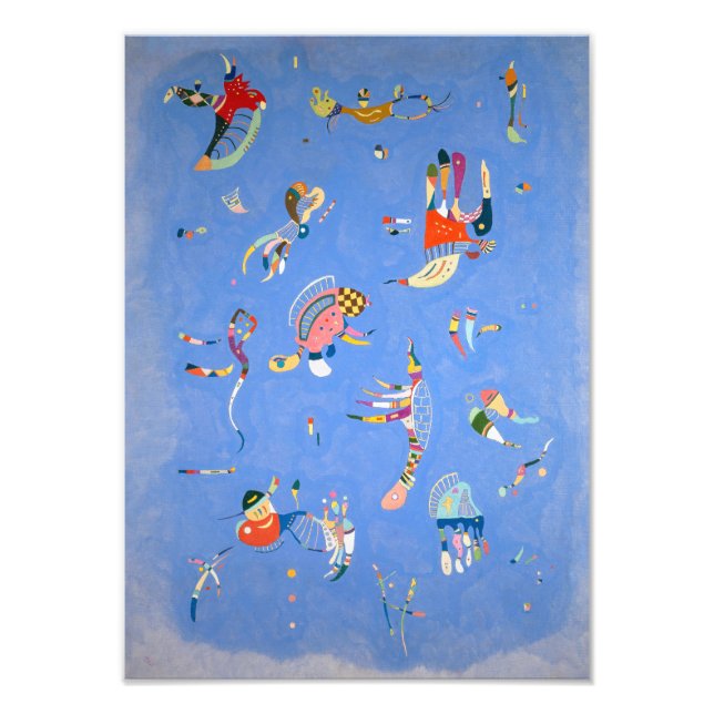 Himmelblå | Kandinsky | Fototryck (Framsidan)