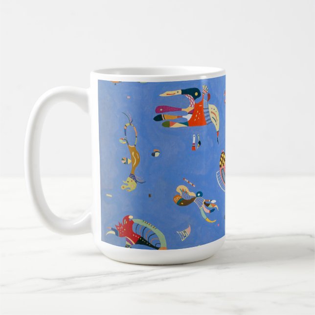 Himmelblå | Kandinsky | Kaffemugg (Vänster)