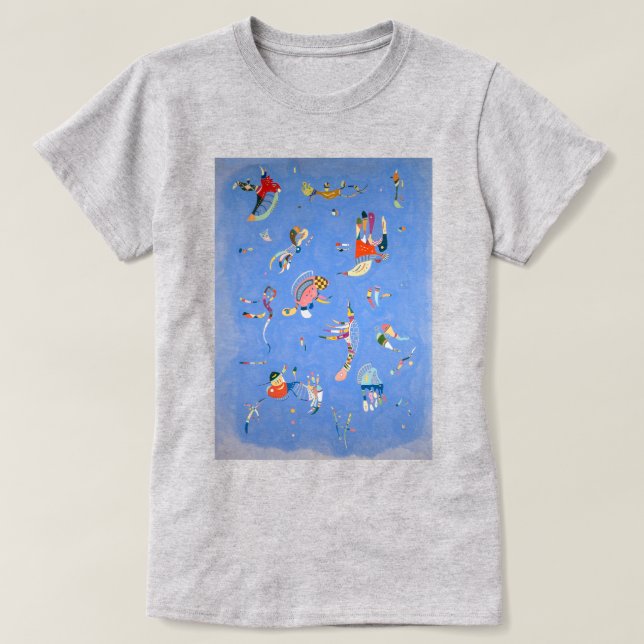 Himmelblå | Kandinsky | T Shirt (Design framsida)