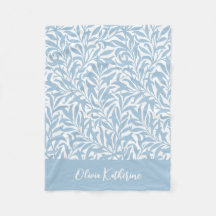 Himmelblå pilgrenmonogrammerad