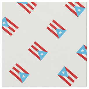 Himmelblått: Flagga av Puerto Rico Tyg