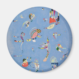 Himmelblått Magnet