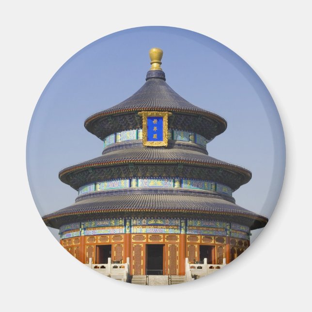 Himmelens Pekingtempel Magnet (Framsidan)