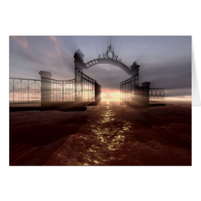 Himmelgrind Hälsningskort (Framsidan Horizontal)