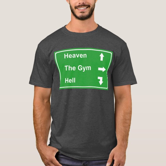 Himmelhelveteidrottshall T Shirt (Framsida)