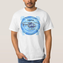 Himmelklipparhelikopter t-shirt