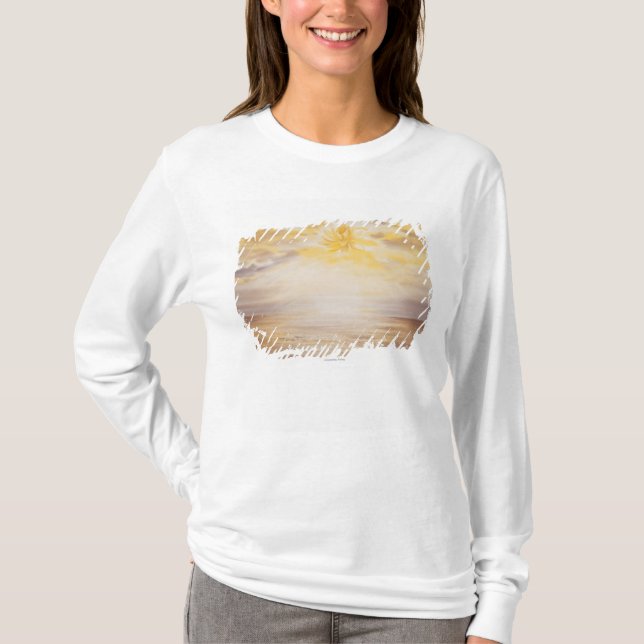 Himmellotusblomma T-shirt (Framsida)