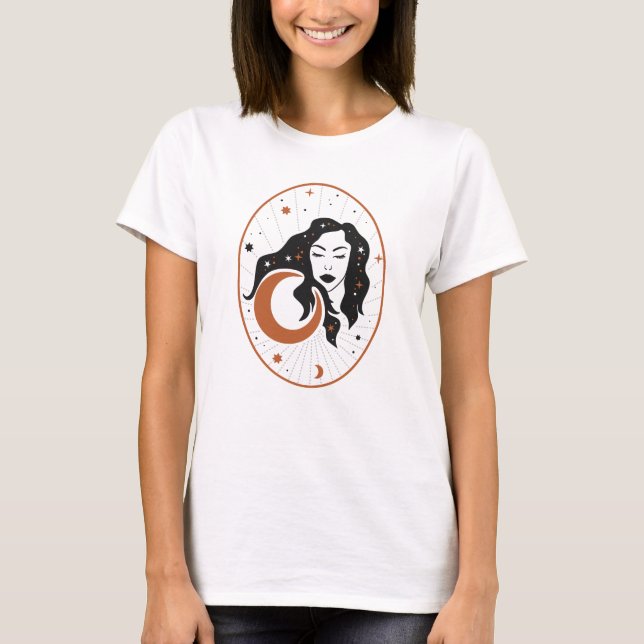 Himmelsgudinna T Shirt (Framsida)