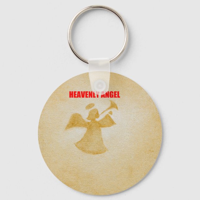 Himmelsk ängel nyckelring (Framsida)
